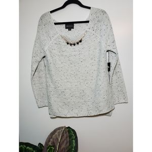 Maddison | Light Grey knitted Sweater